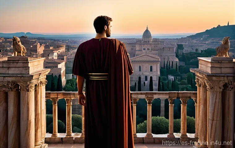 글래디에이터 OTT 시청 방법 - **Prompt:** An epic gladiator battle rages within the majestic Roman Colosseum. Two muscular gladiat...