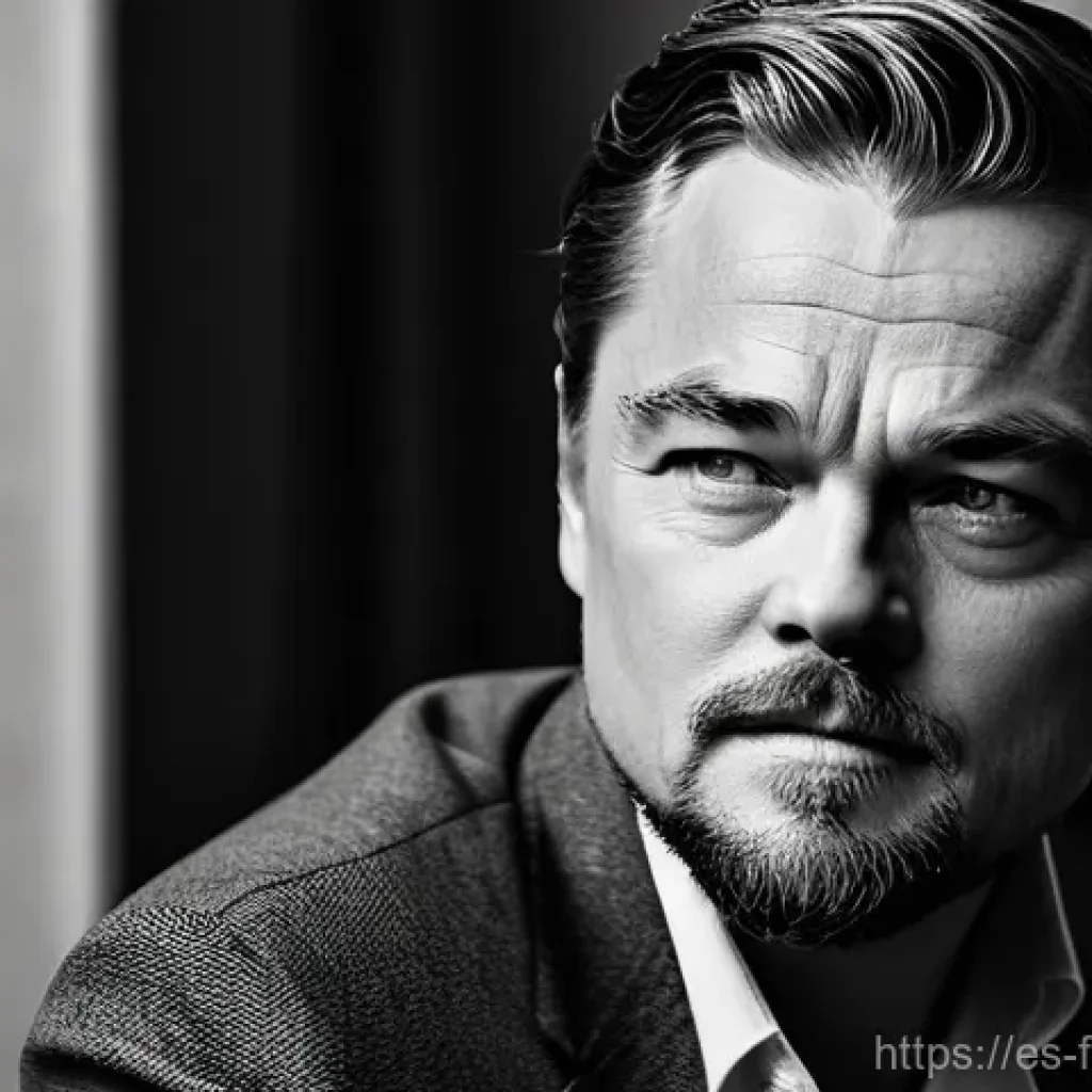 레오나르도 디카프리오 필모그래피 - **Prompt 1: "The Art of Metamorphosis"**
A highly detailed, photo-realistic portrait of a mature...