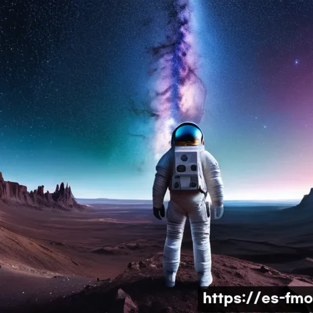 인터스텔라와 테넷 비교 - **Interstellar-inspired Cosmic Hope and Solitude**
A wide-angle, cinematic shot depicting a lone...