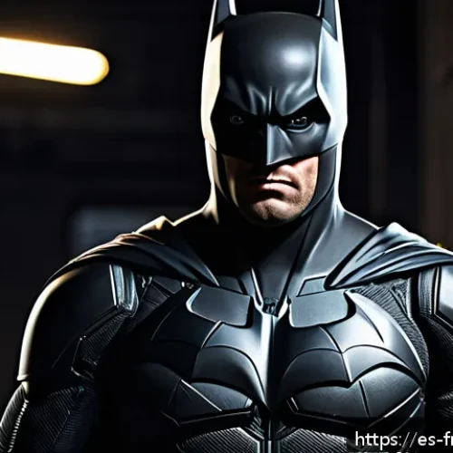 Home 17 크리스찬 베일 배트맨 연기 - A realistic superhero figure inspired by Batman, wearing a highly detailed, tactical black armored s...